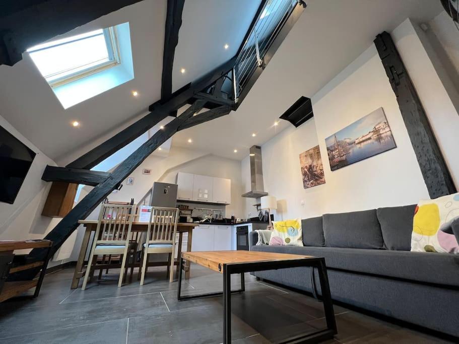 Апартаменты Le Jeannin, Magnifique Duplex 6 Prs - Centre Historique De Дижон Экстерьер фото